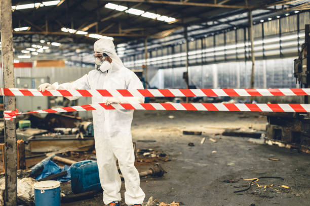 Professional Trauma Scene Cleanup technician working in Upper Darby, PA